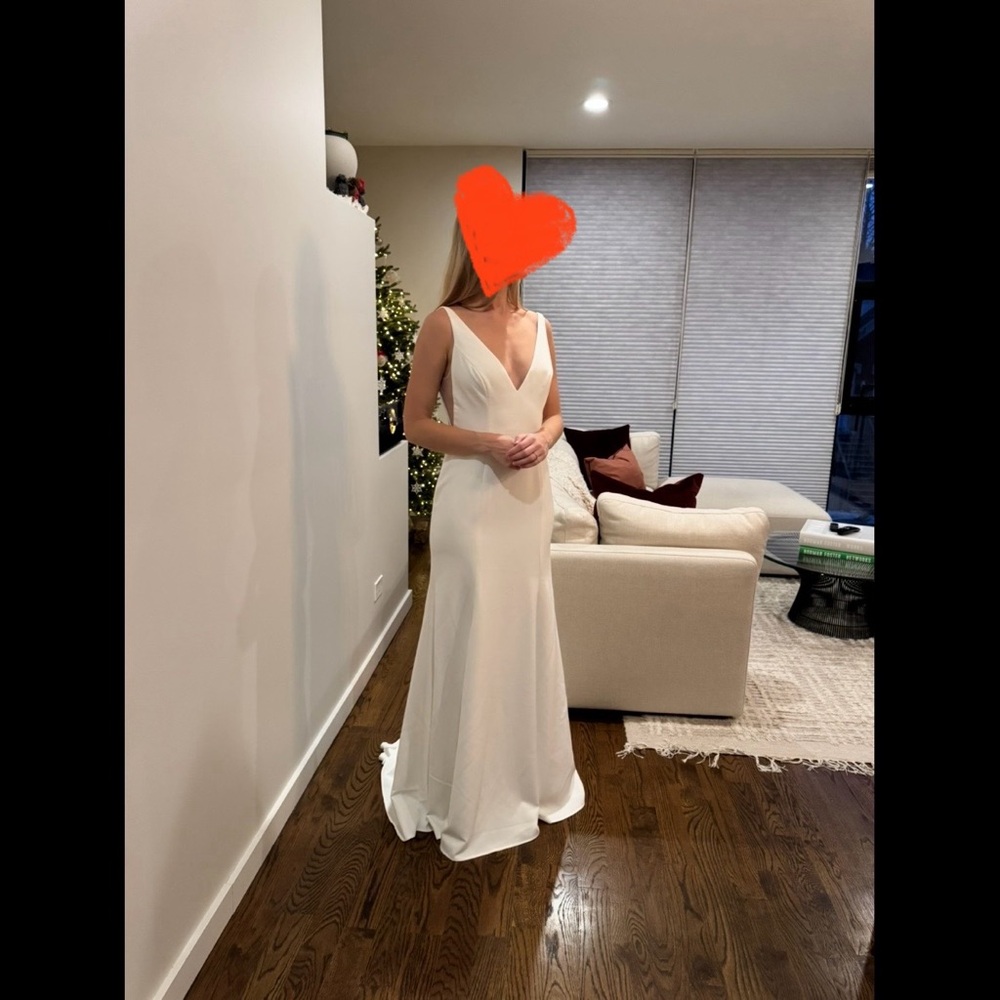 Neve by Jenny Yoo Sleeveless Wedding Gown - Picture 12 of 12